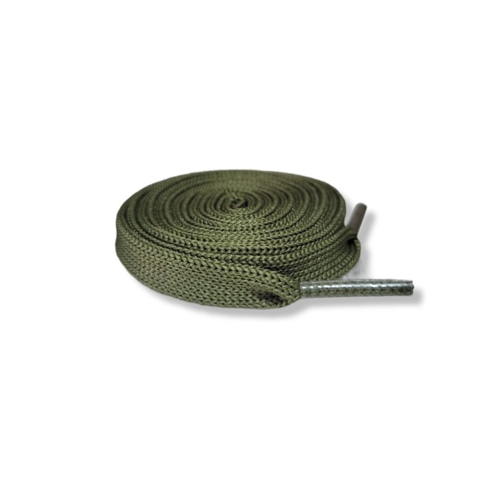 Agujetas Laces Verde Militar Para Tenis Premium 1.1 M