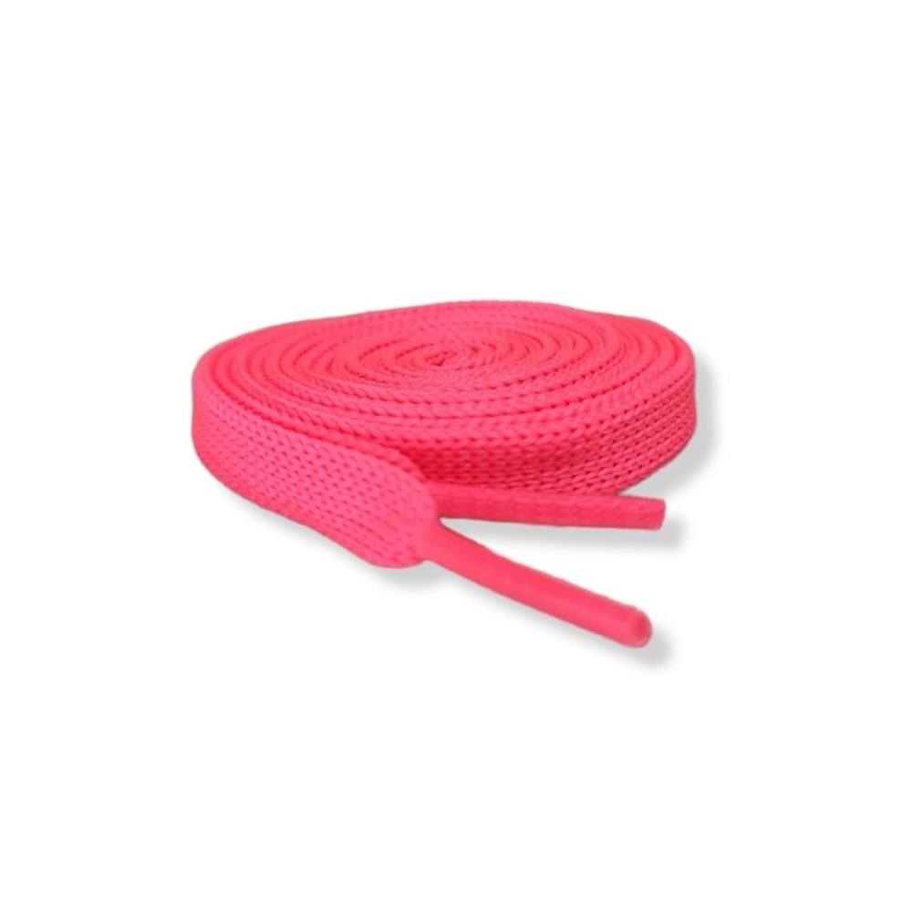 Agujetas Laces Rosa Neon Para Tenis Premium 1.1 M