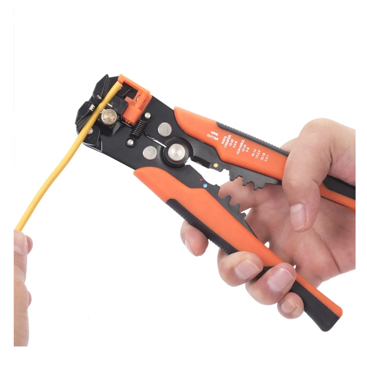 Pelacables Automático Multifuncionalcortacables 5 Y 1 Naranja