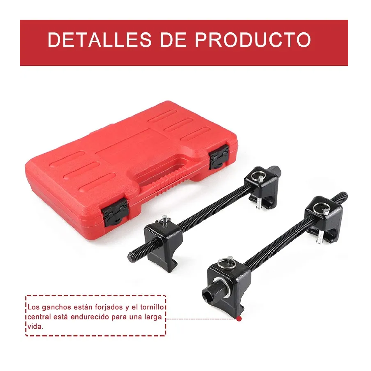 Opresor De Resorte Amortiguador 2 Piezas Y 1/2 13/16 Pulgadas