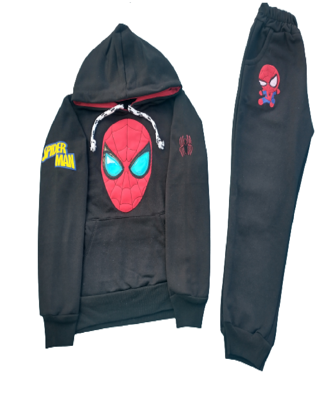 PANTS CONJUNTO EN FELPA SPIDERMAN HOMBRE ARAÑA 