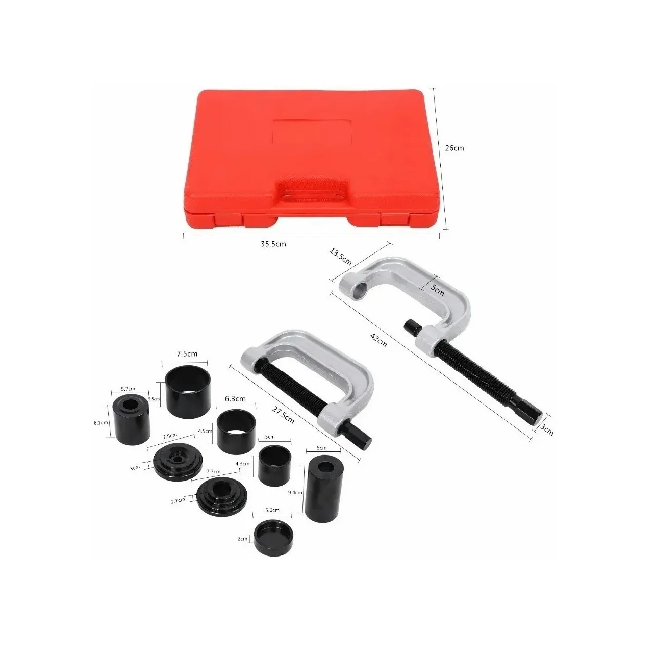 Kit Prensa Instalador Montar Y Desmontar Rótulas 