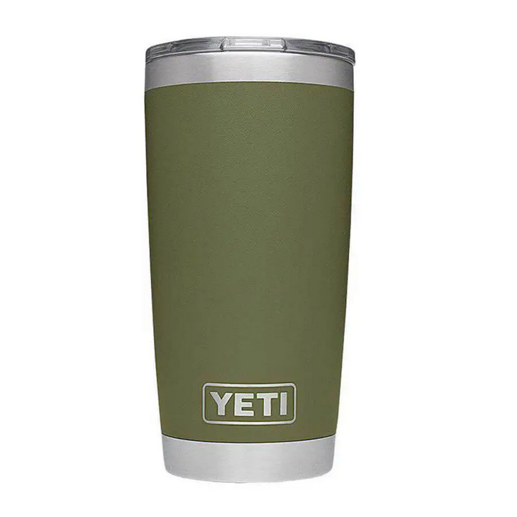 Vaso Termo Edición Limitada Yeti 20 Oz Verde Con Tapa Magslider
