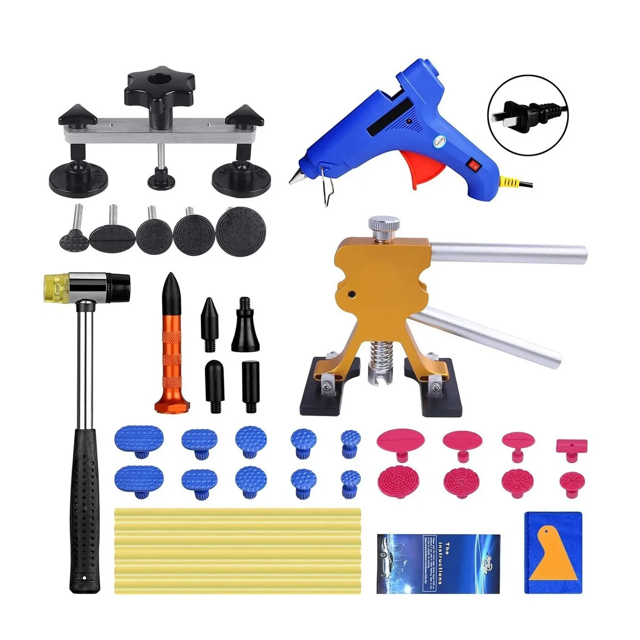 Kit Saca Golpes De Autos Carros Para abolladuras 40pcs