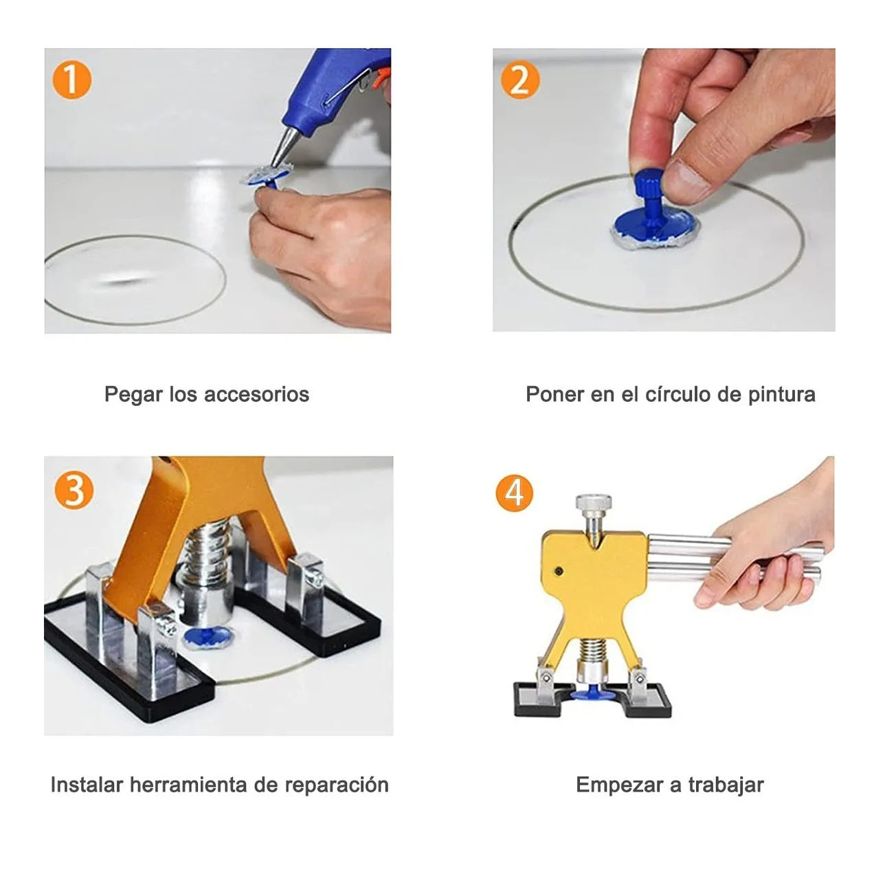 Kit Saca Golpes De Autos Carros Para abolladuras 40pcs