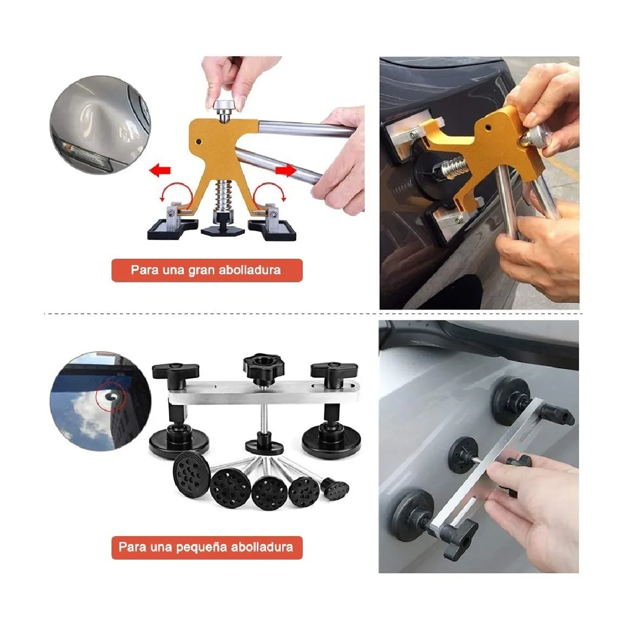 Kit Saca Golpes De Autos Carros Para abolladuras 40pcs
