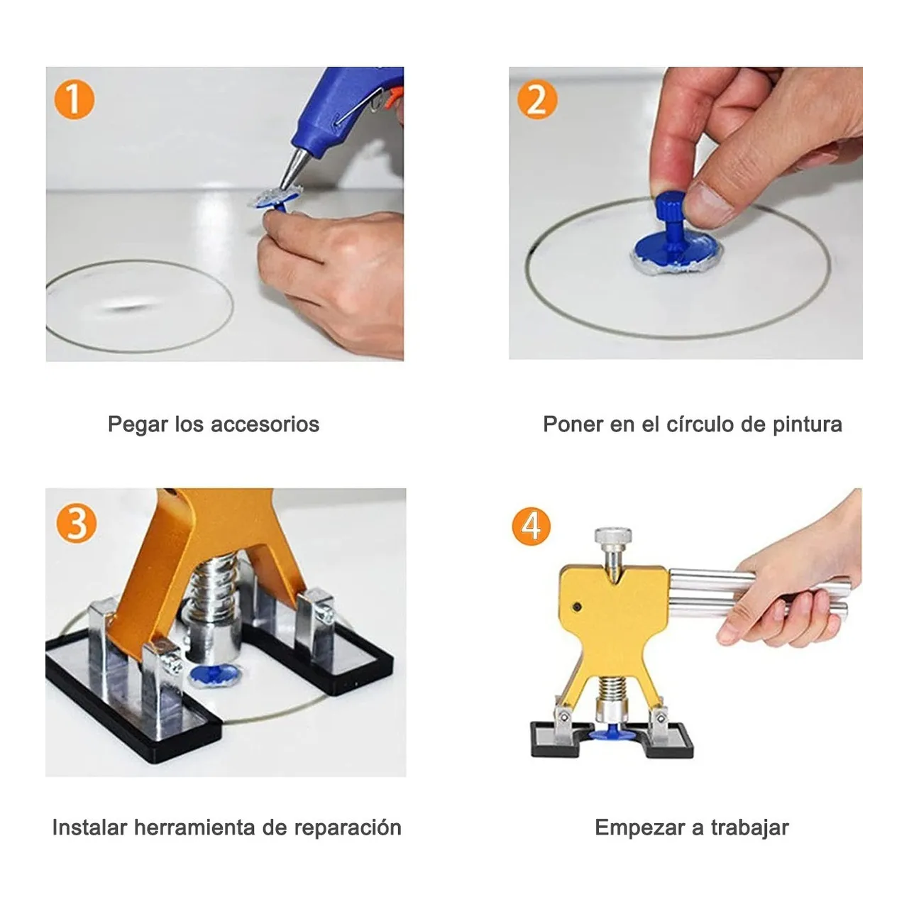 Kit Saca Golpes De Autos Carros Para abolladuras 35pcs