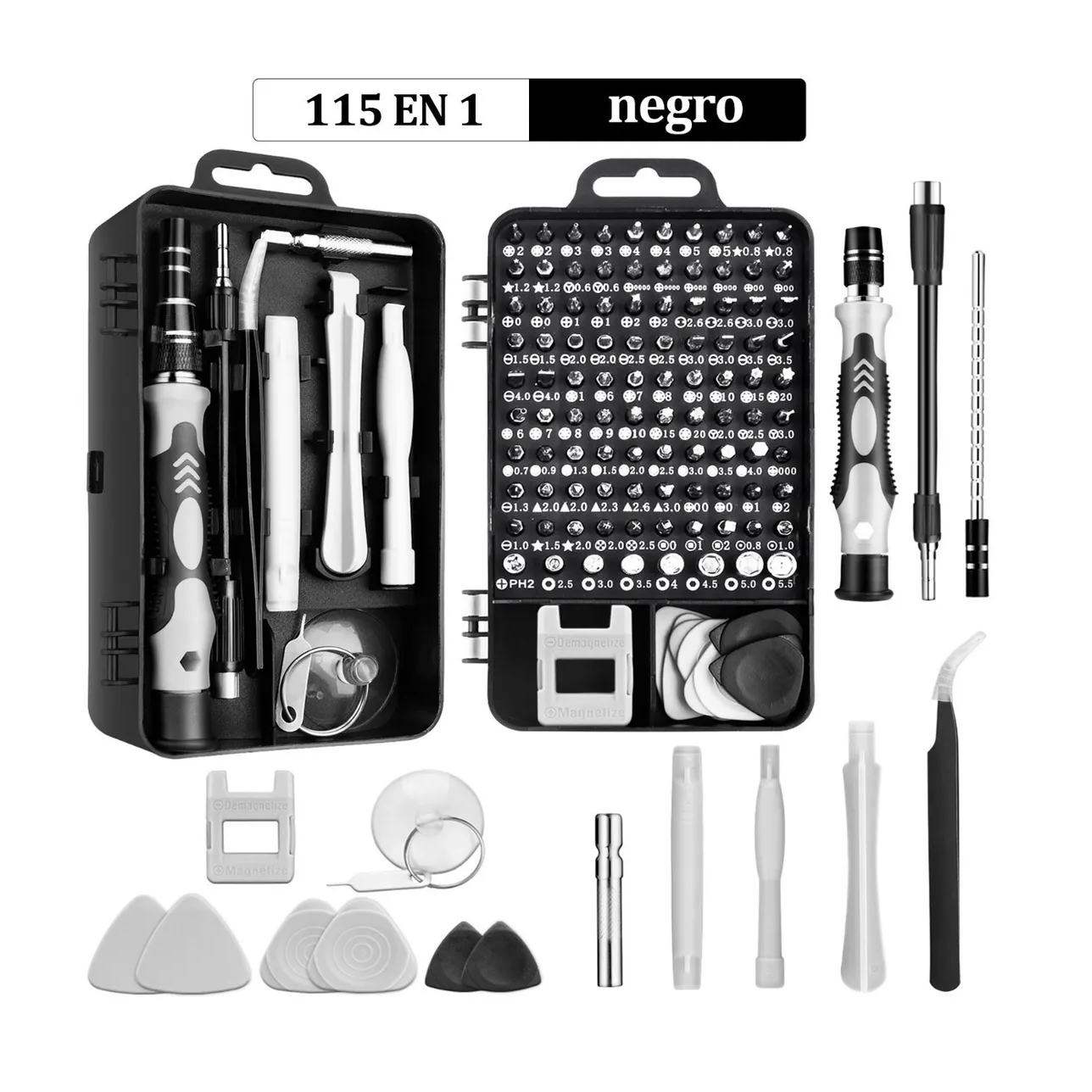 Juego De Destornillador De Precisión 115 En 1 Herramientas