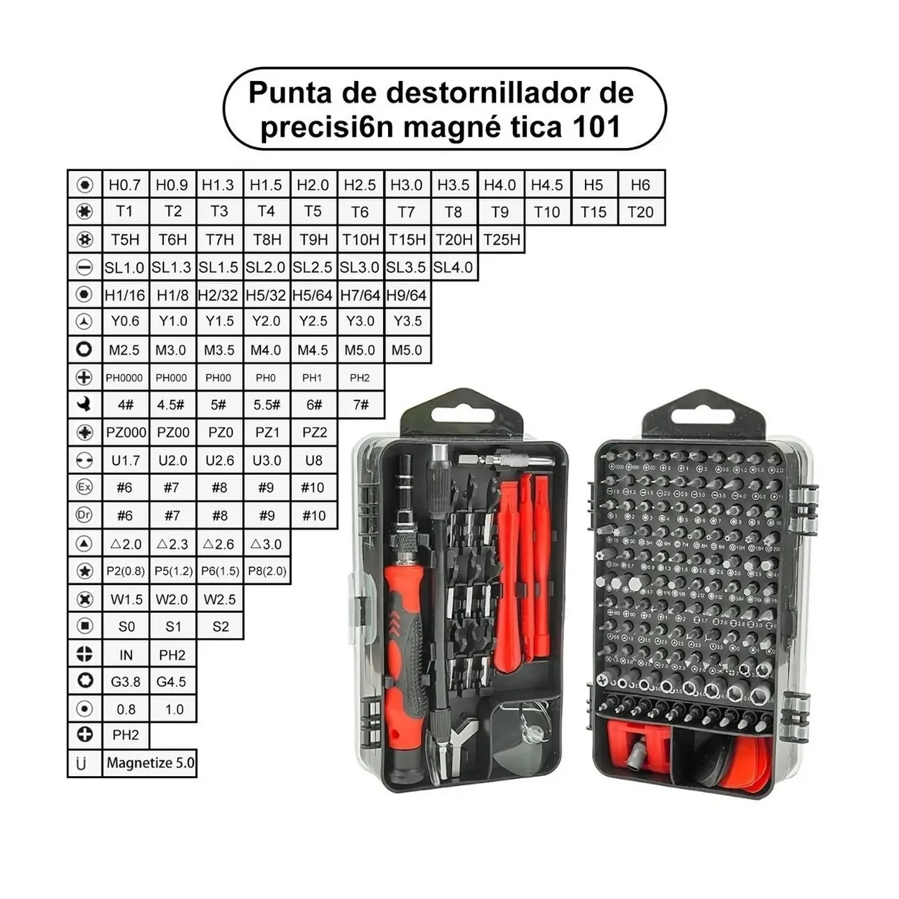 Juego De Herramientas Kit Destornillador 