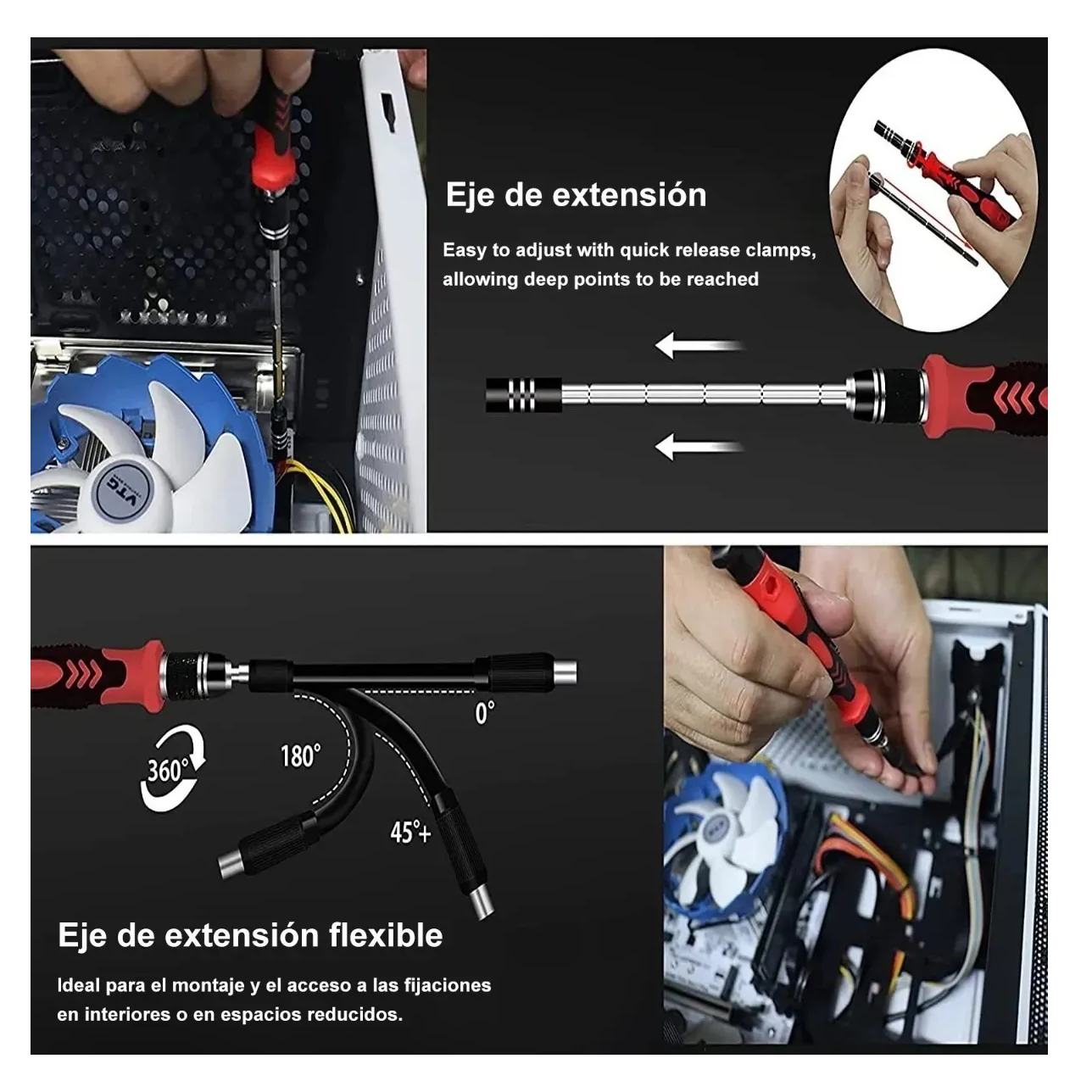 Juego De Herramientas Kit Destornillador 