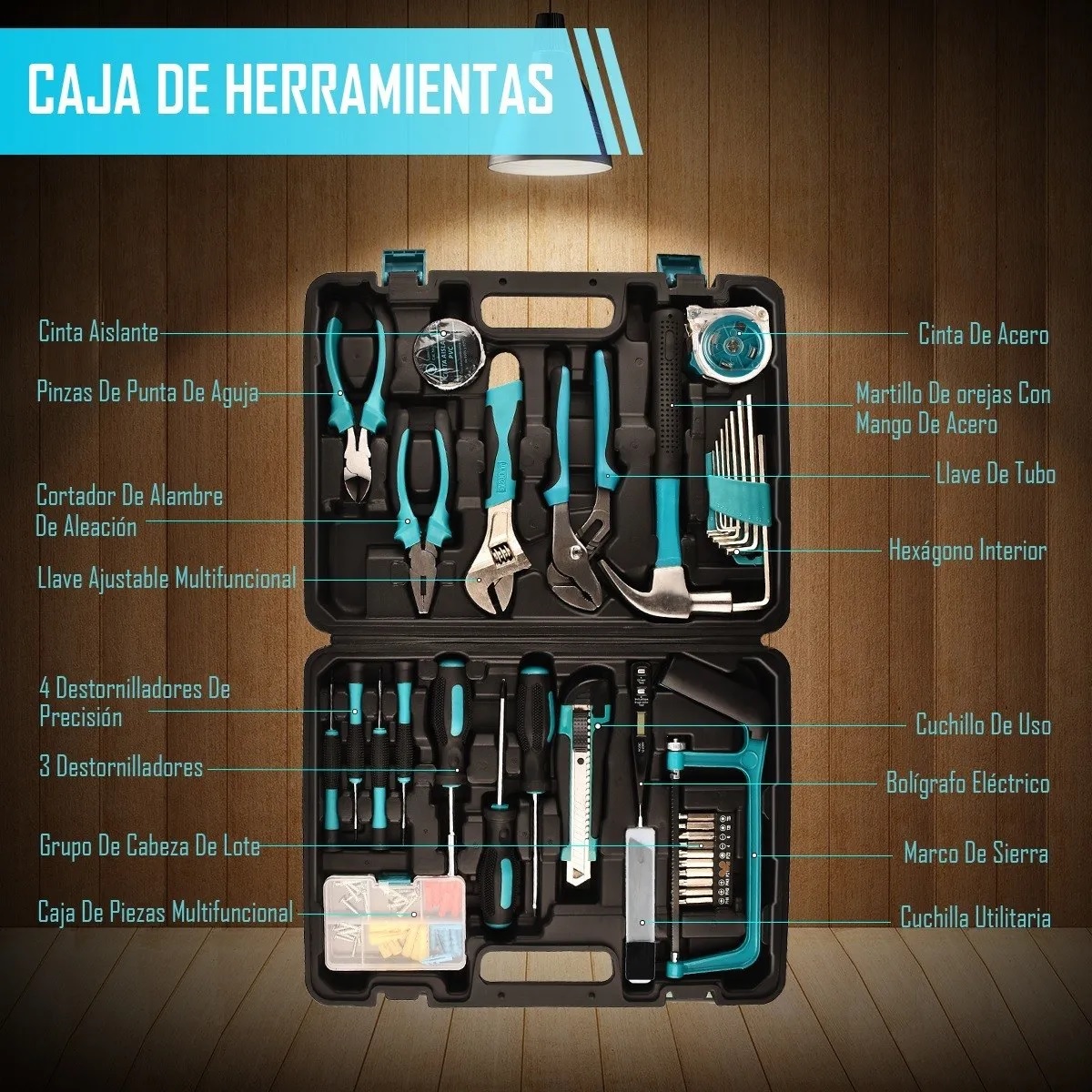 Kit De Herramientas Mecánicas Electricista