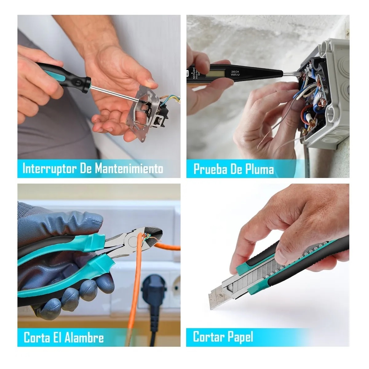 Kit De Herramientas Mecánicas Electricista