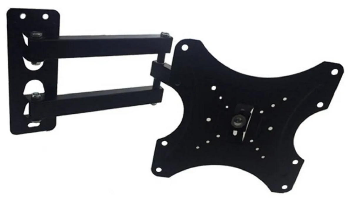 Base Soporte Metalico De Pared Para Pantalla Tv Plasma Lcd Led De Brazo Mobible De 14 A 42 Pulgadas