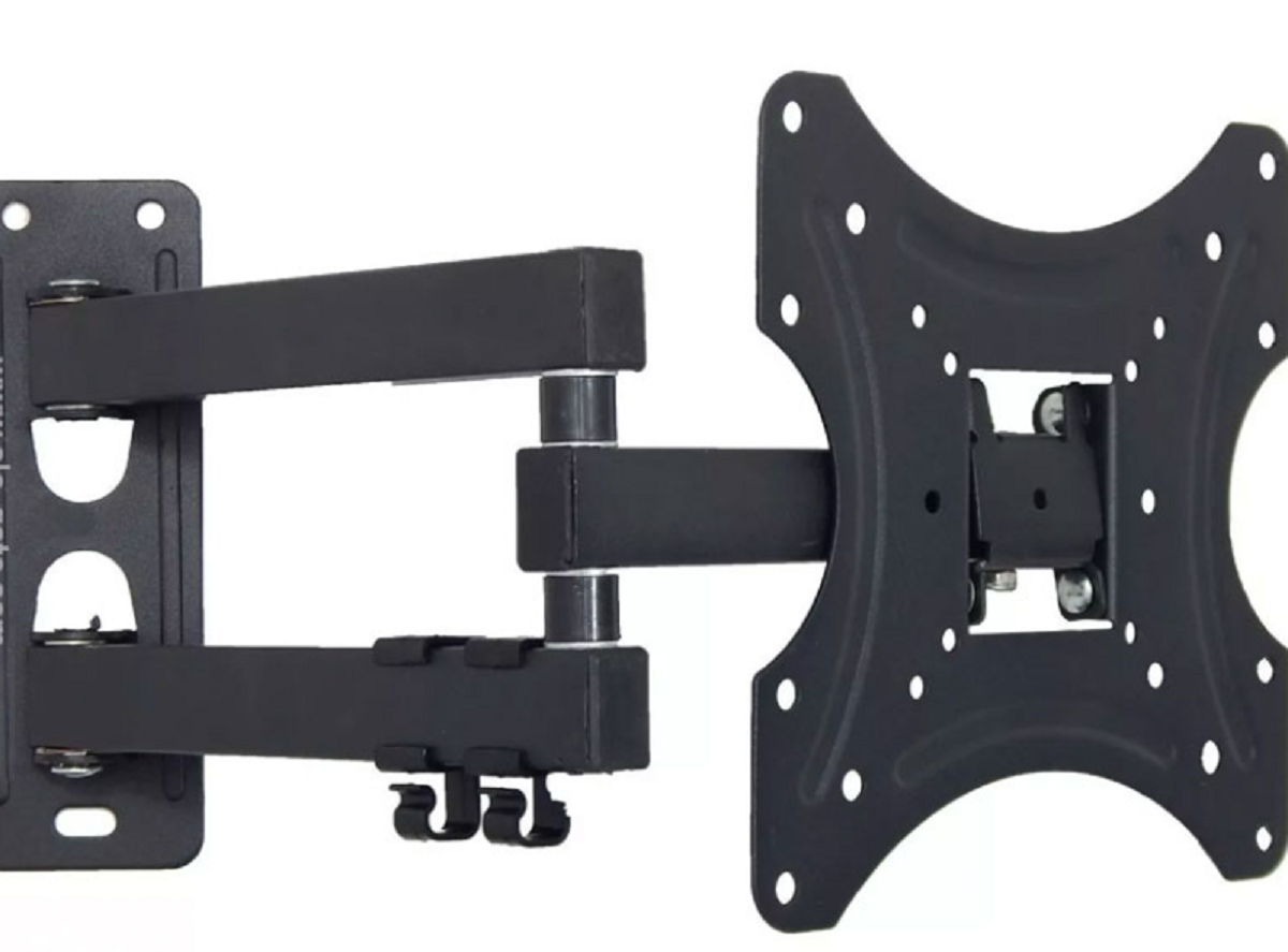 Base Soporte Metalico De Pared Para Pantalla Tv Plasma Lcd Led De Brazo Mobible De 14 A 42 Pulgadas