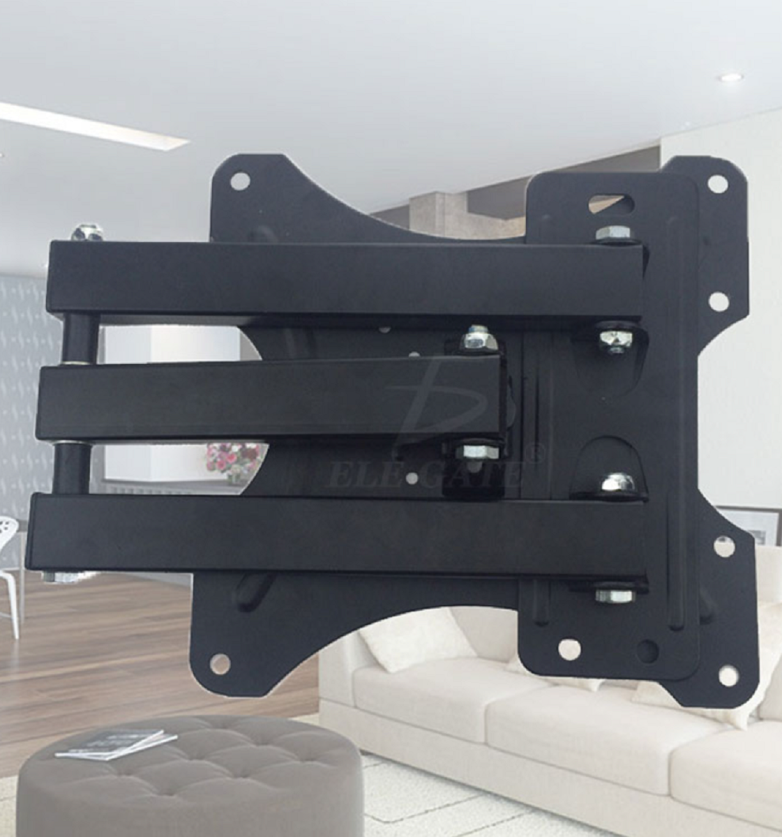 Base Soporte Metalico De Pared Para Pantalla Tv Plasma Lcd Led De Brazo Mobible De 14 A 42 Pulgadas