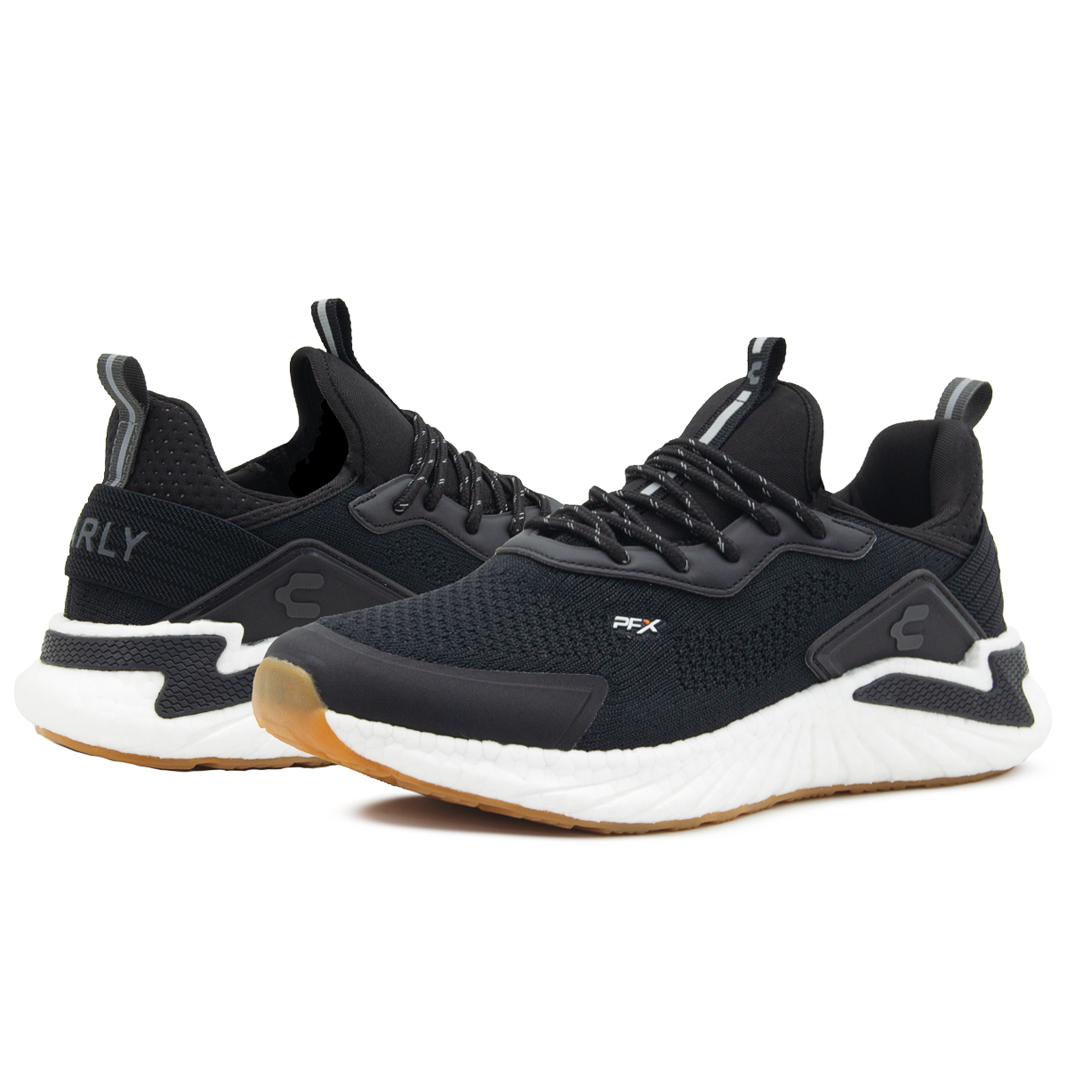 Tenis Charly Charge PFX Sport Running Active para Hombre Negro Gris