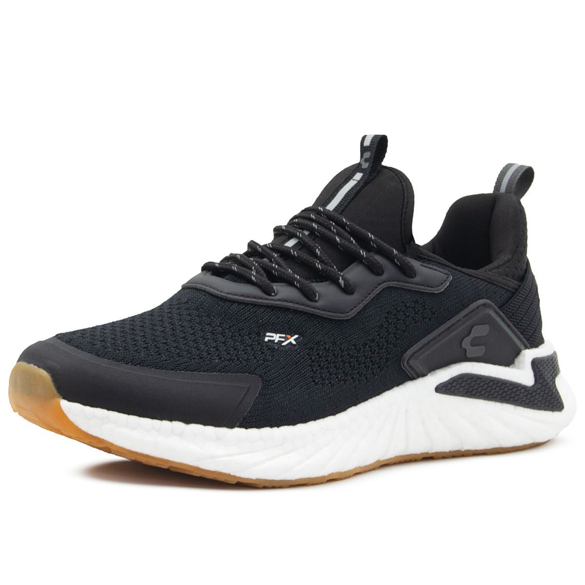 Tenis Charly Charge PFX Sport Running Active para Hombre Negro Gris