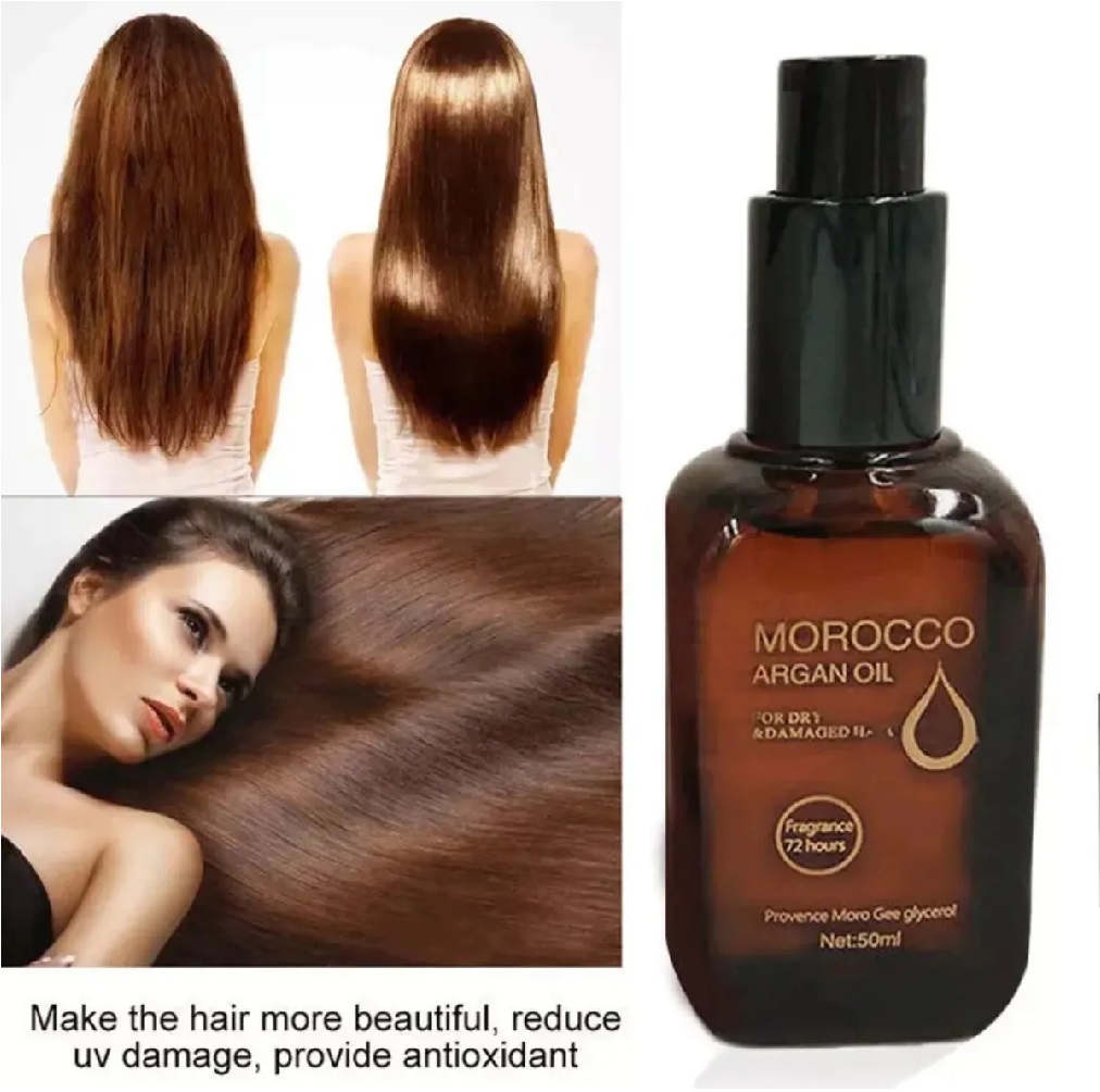 Aceite De Argan Morocco 50 Ml Premium Tratamiento.