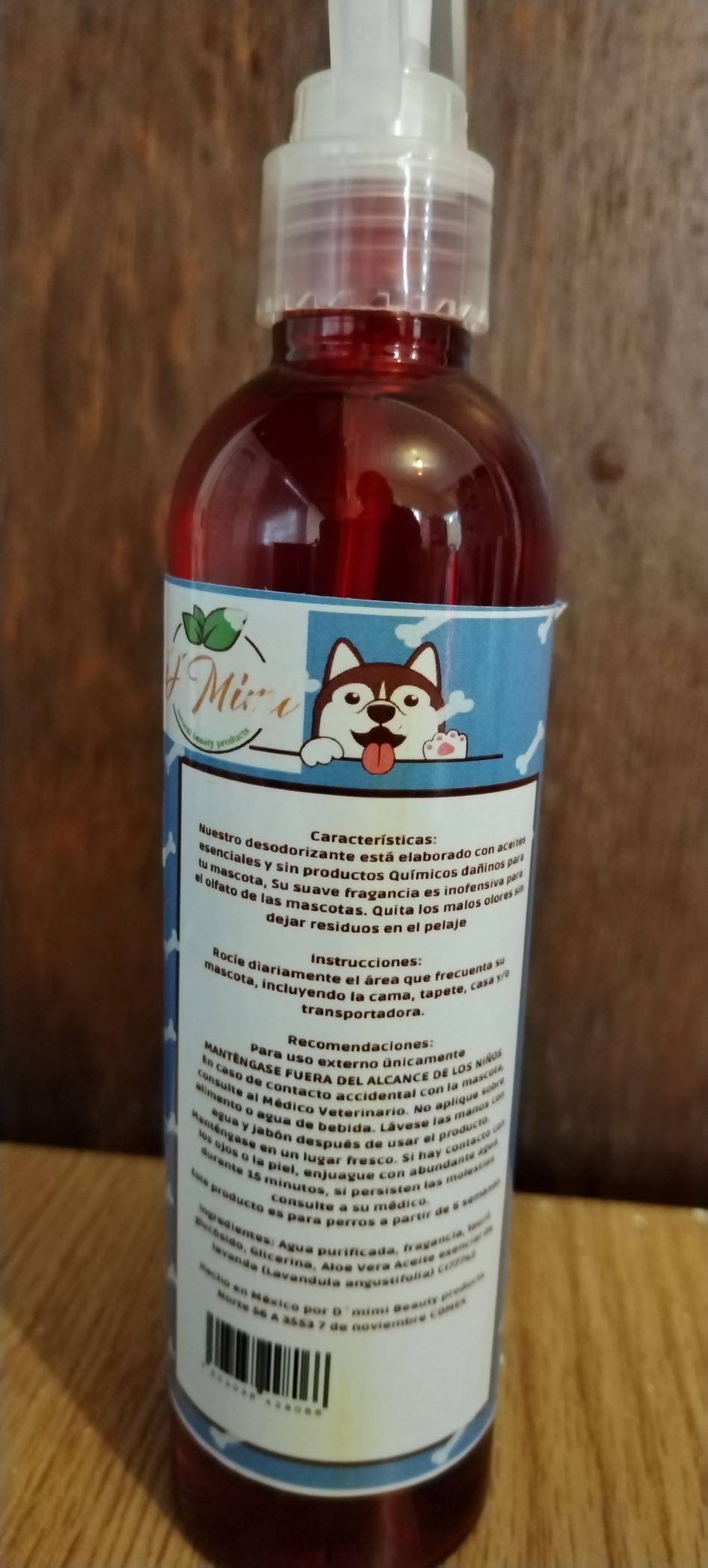 Aromatizante para mascotas