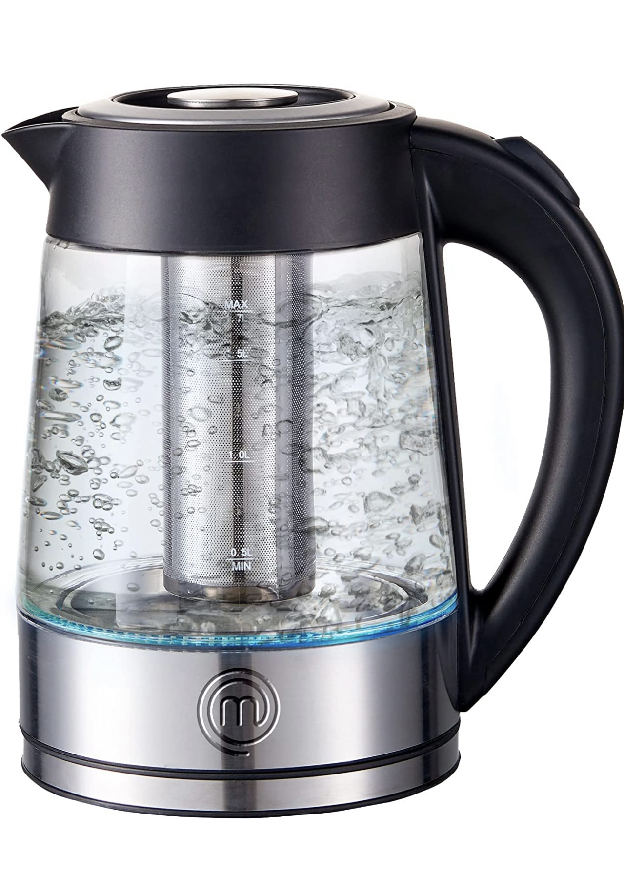 Tetera Masterchef Eléctrica Con Infusor Removible