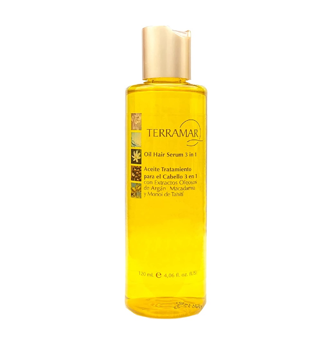 Aceite Tratamiento Para el Cabello 3 en 1 Terramar 120ml