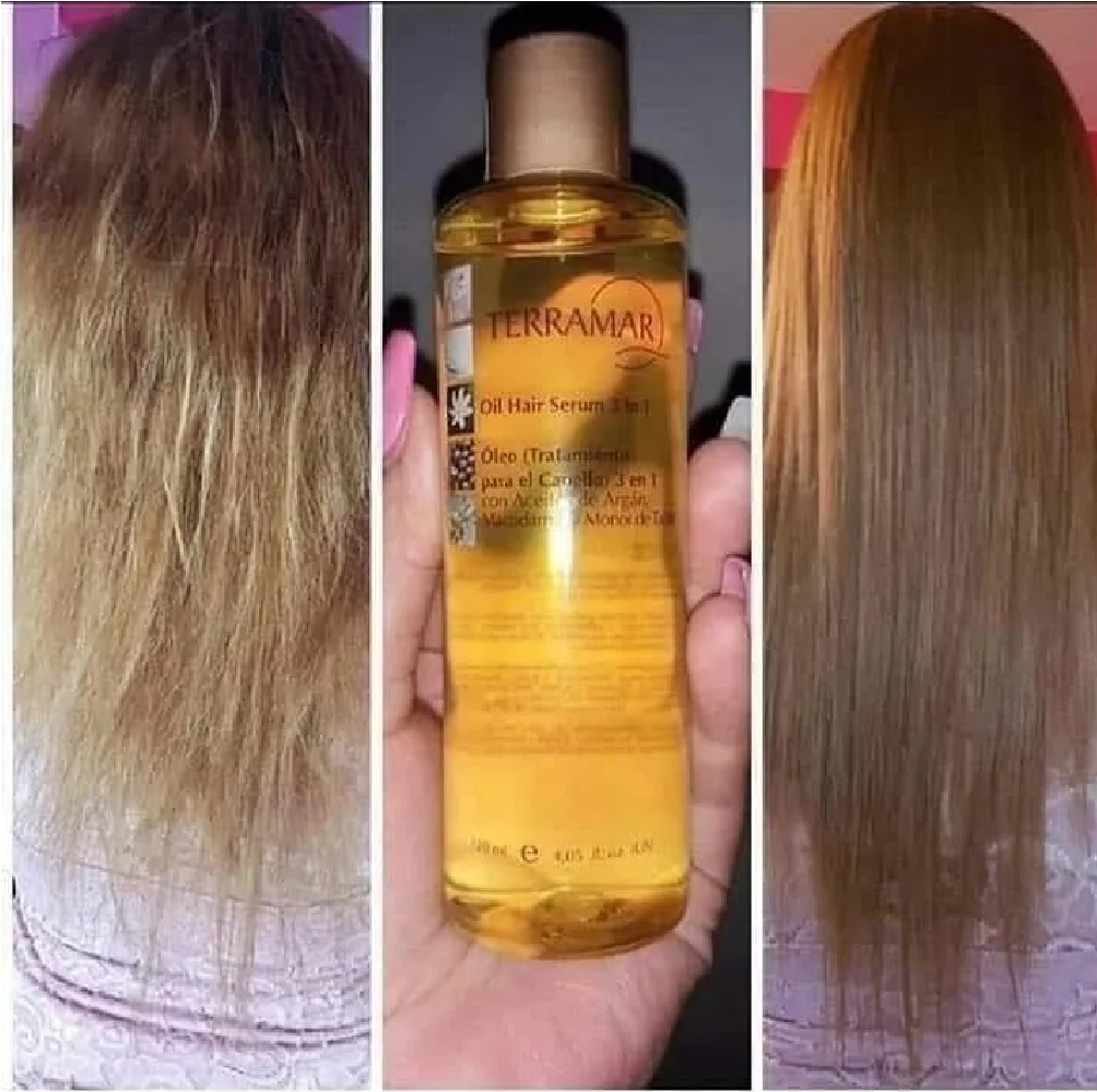 Aceite Tratamiento Para el Cabello 3 en 1 Terramar 120ml