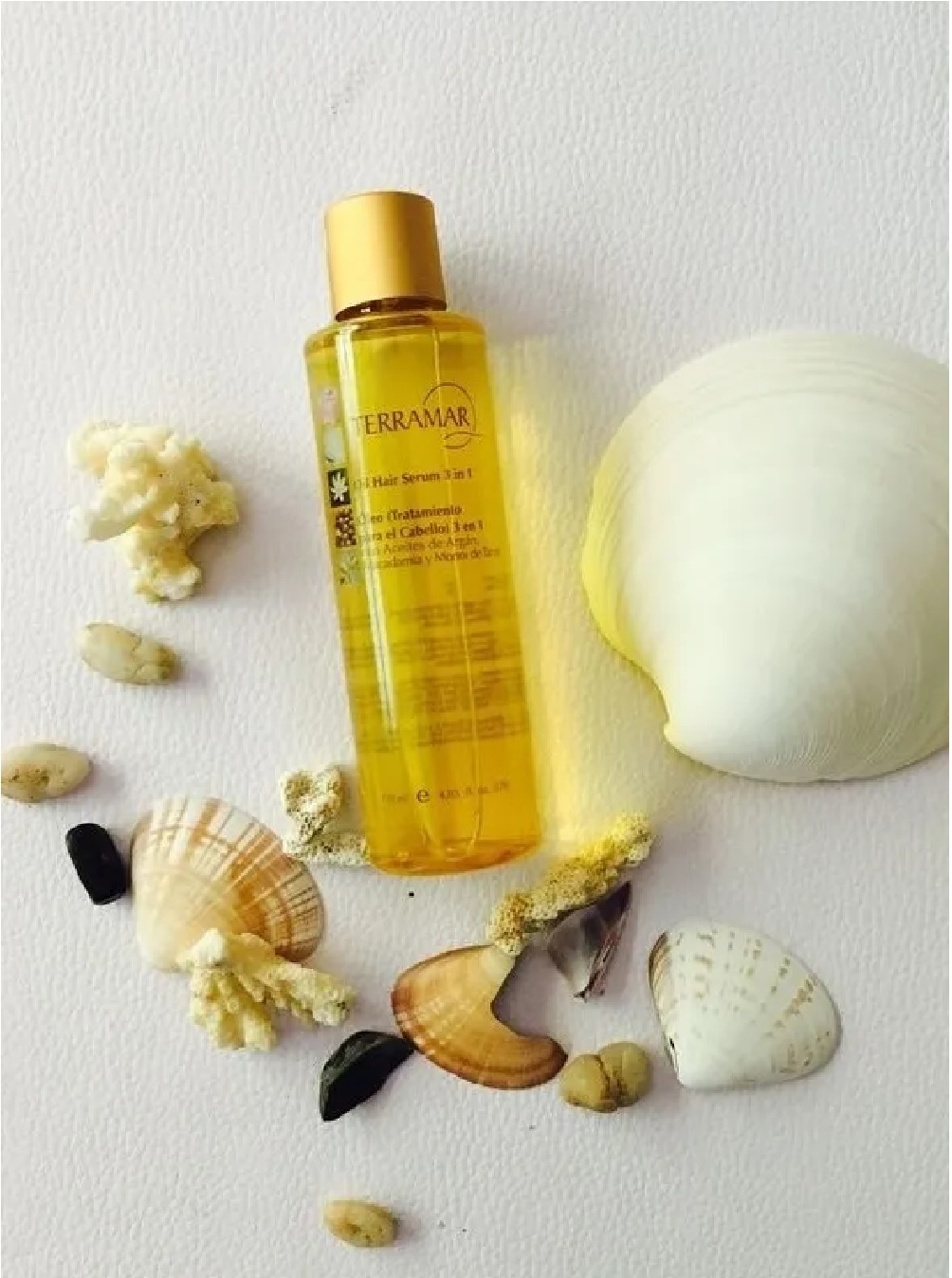 Aceite Tratamiento Para el Cabello 3 en 1 Terramar 120ml