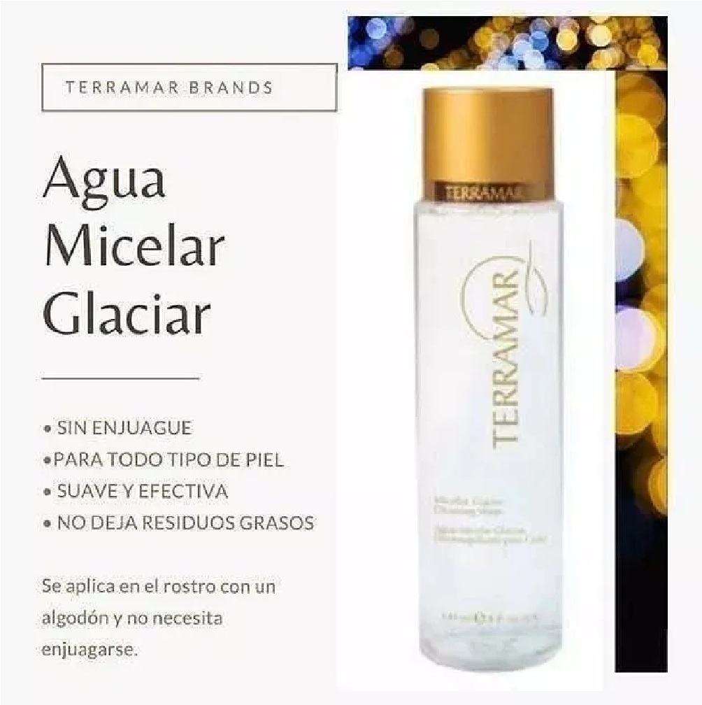 Agua Micelar Glaciar Terramar 240ml.