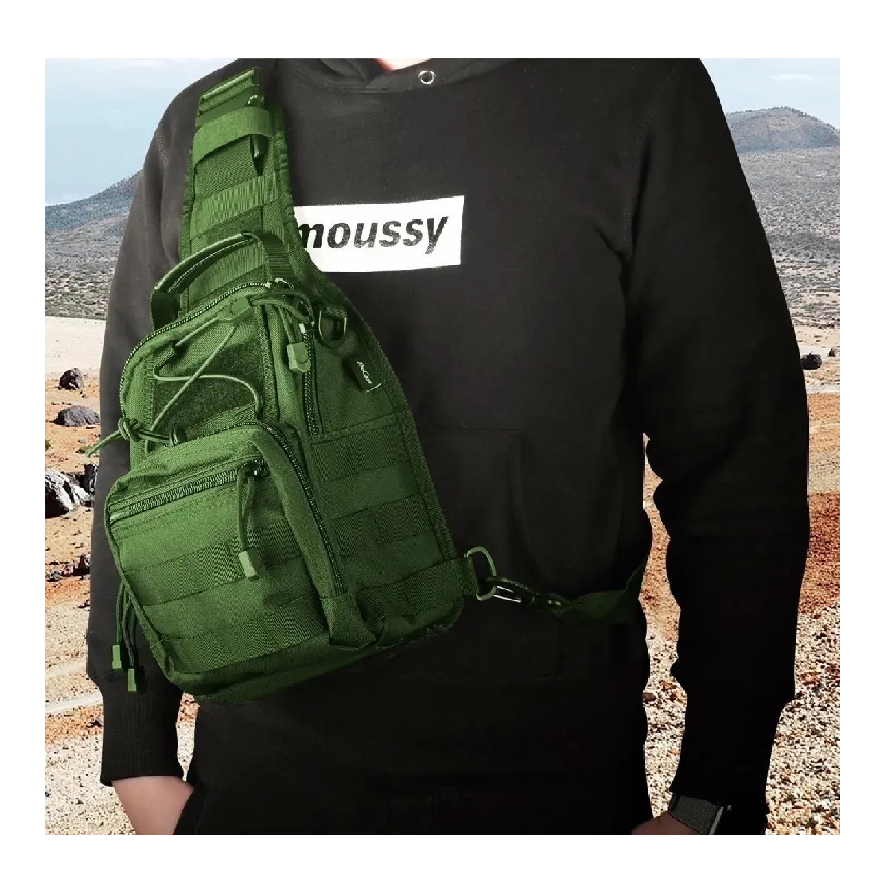Mochila Pechera Táctica Militar Multiuso Senderismo Exterior