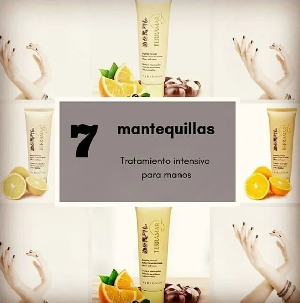 Crema de Mantequillas Naturales Para Manos 80g