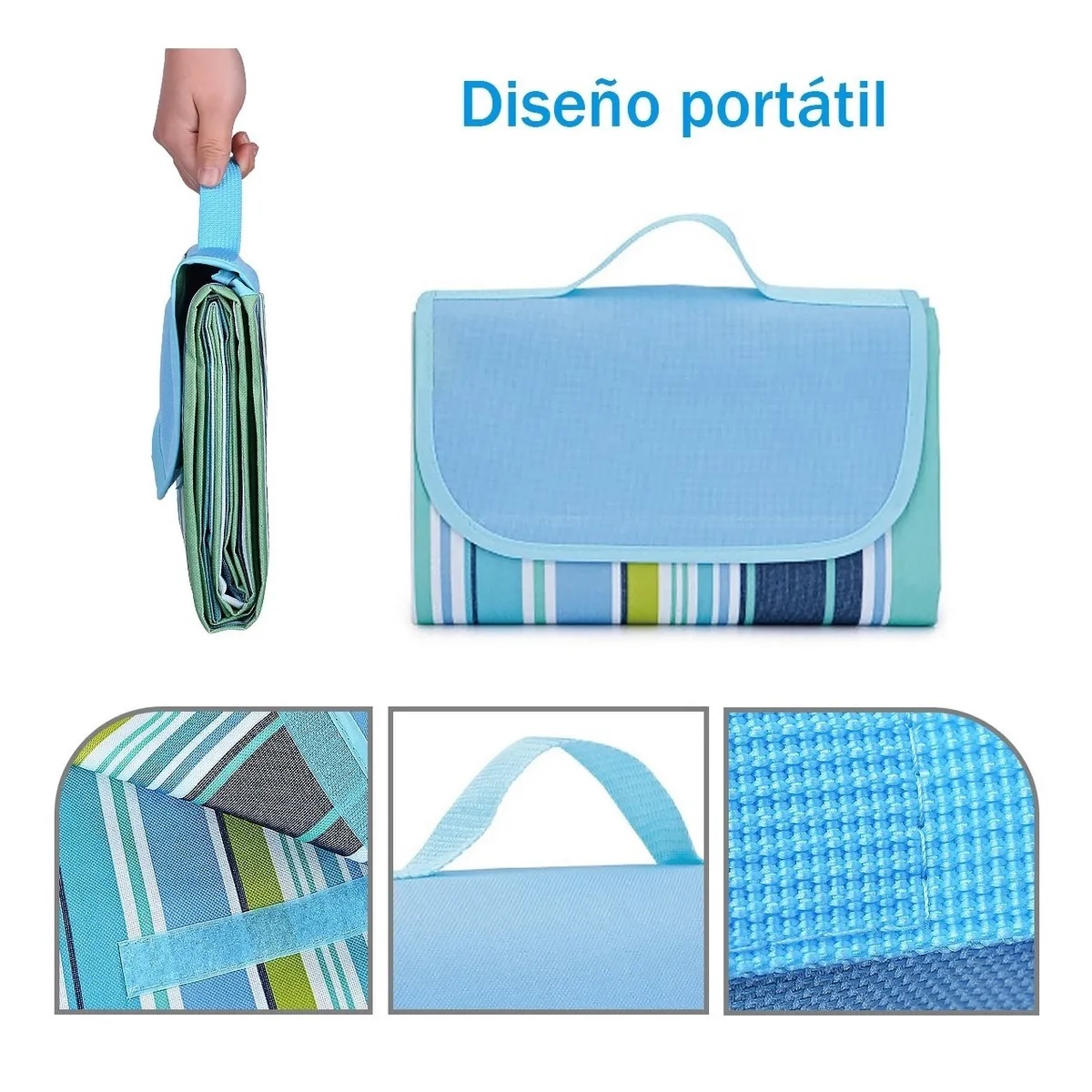 Tapete De Picnic Impermeable Para Acampar 