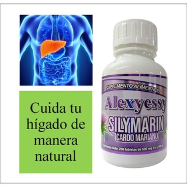 SILYMARIN CARDO MARIANO ALEXYESSY 200 TAB DE 500 MG