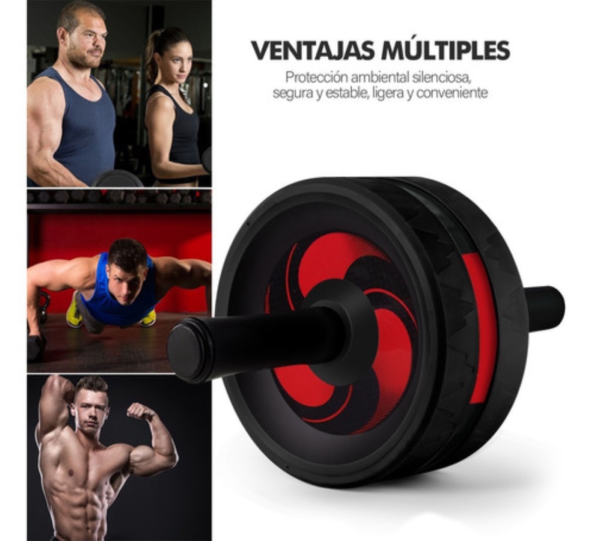 Rueda Abdominal Rueda De Ejercicio Abdominal Con Asa