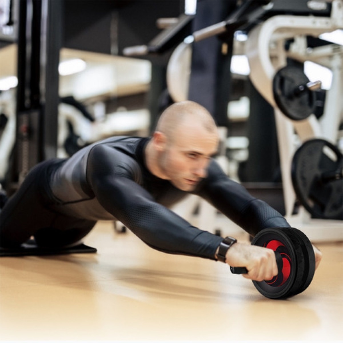 Rueda Abdominal Rueda De Ejercicio Abdominal Con Asa