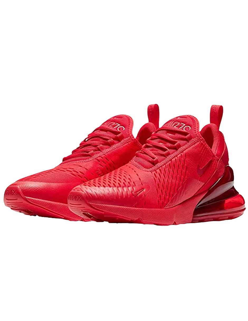 Tenis Nike Air Max 270 Triple Red originales CV7544-600