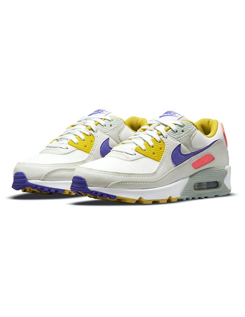 Tenis Nike Air Max 90 White Purple Pink Originales DA8726-100