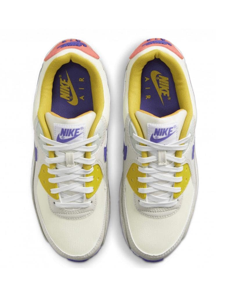 Tenis Nike Air Max 90 White Purple Pink Originales DA8726-100