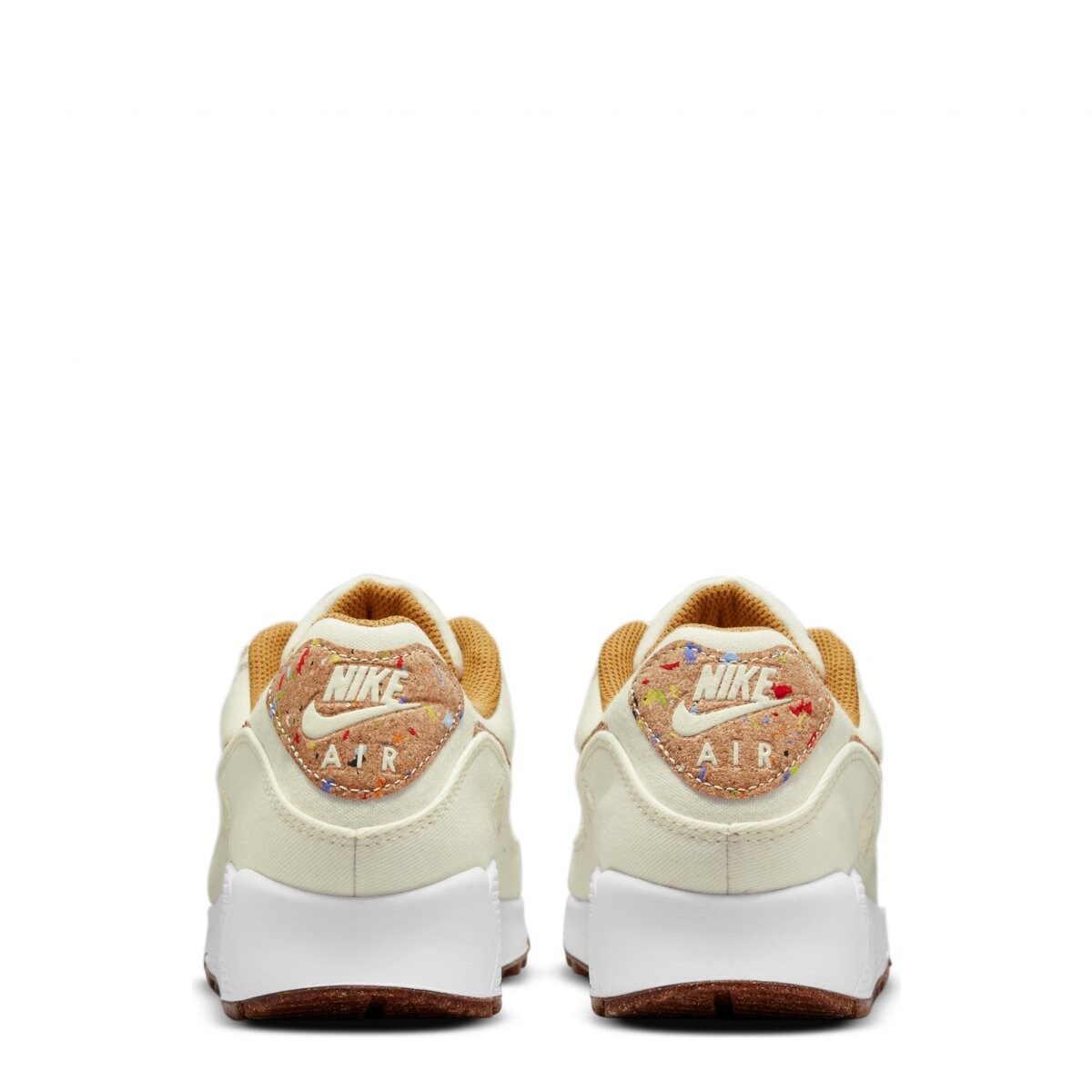 Tenis Nike Air Max 90 Recycled pack blanco con café originales DD0384-100