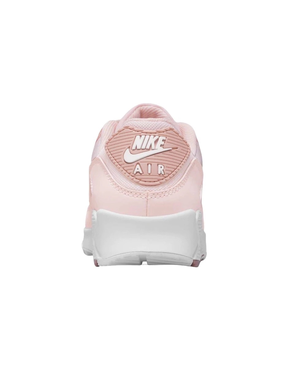 Tenis Nike Air Max 90 rosa con blanco y coral originales DJ3862-600