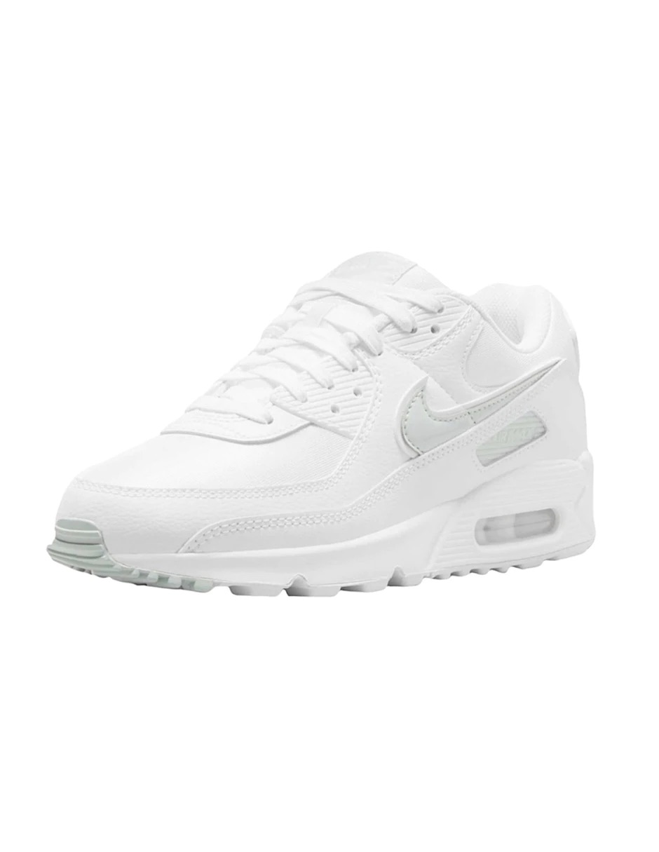 Tenis Nike Air Max 90 blanco con verde originales DH5720-100