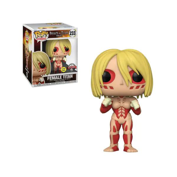 Female Titan Glow SE Funko Pop Attack On Titan