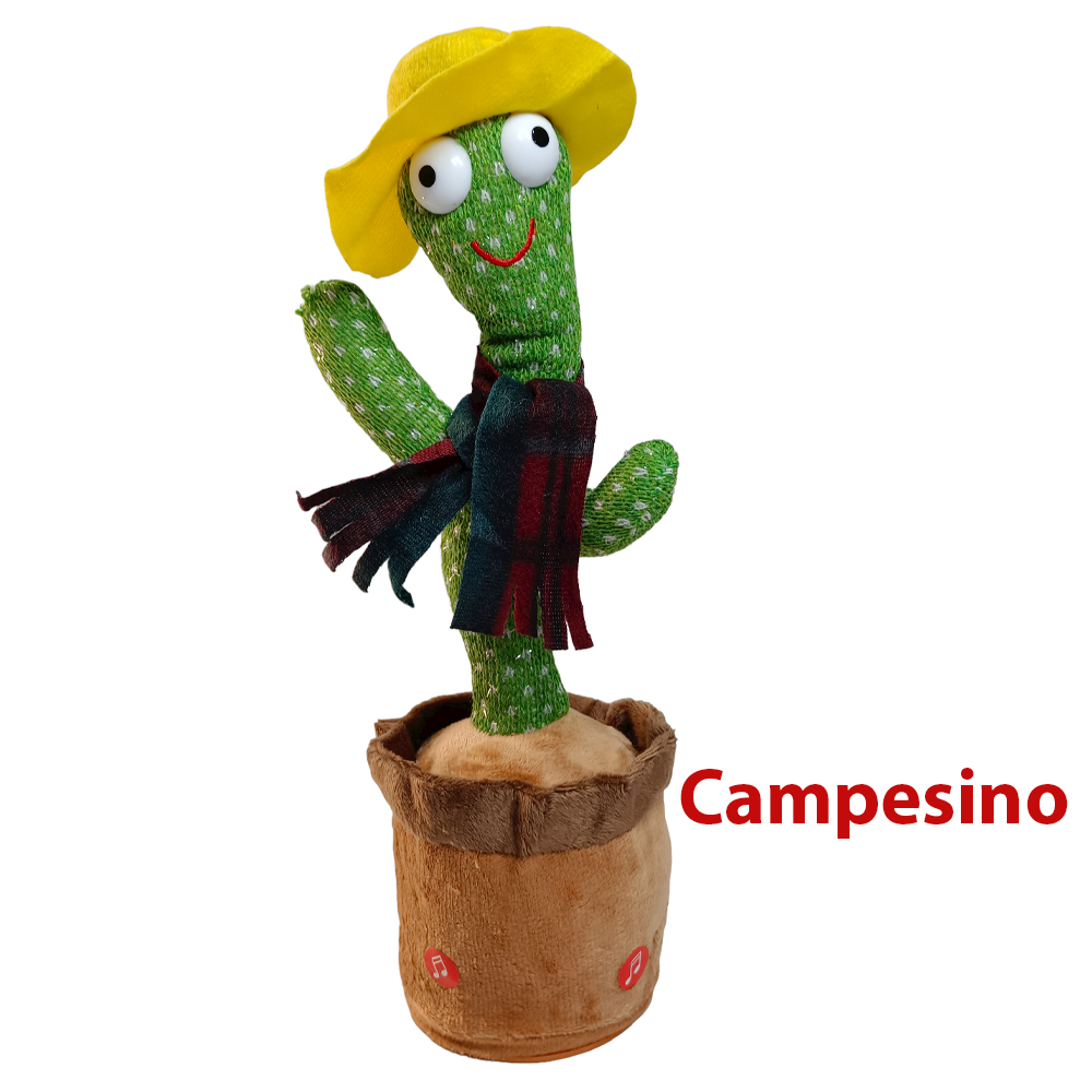 Cactus Bailarín 120 Canciones En Español Juguete De Peluches