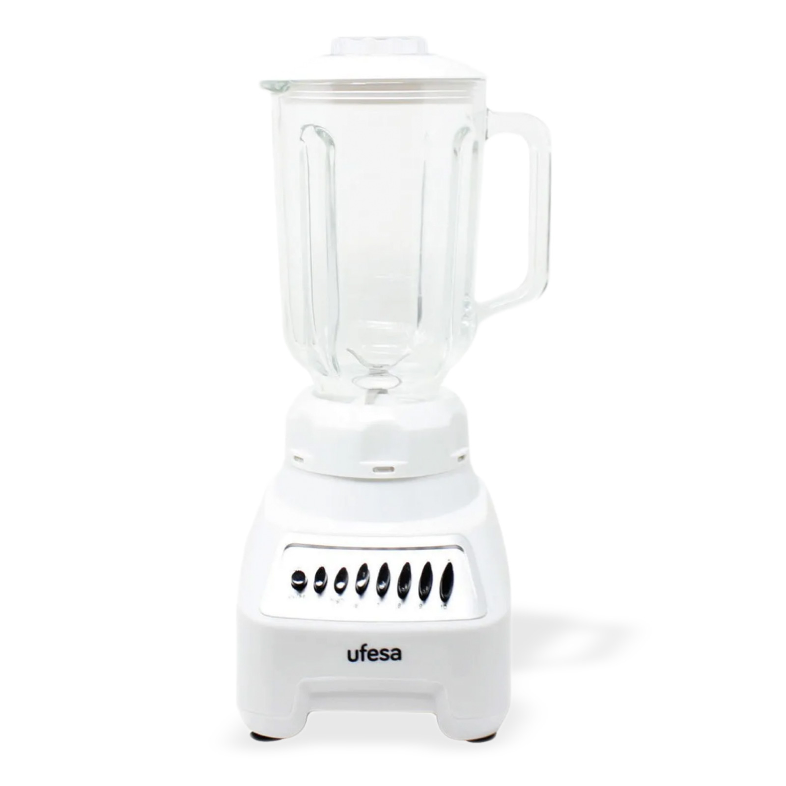 Licuadora Ufesa 10 Velocidades Blanco Vaso De Plastico 600w