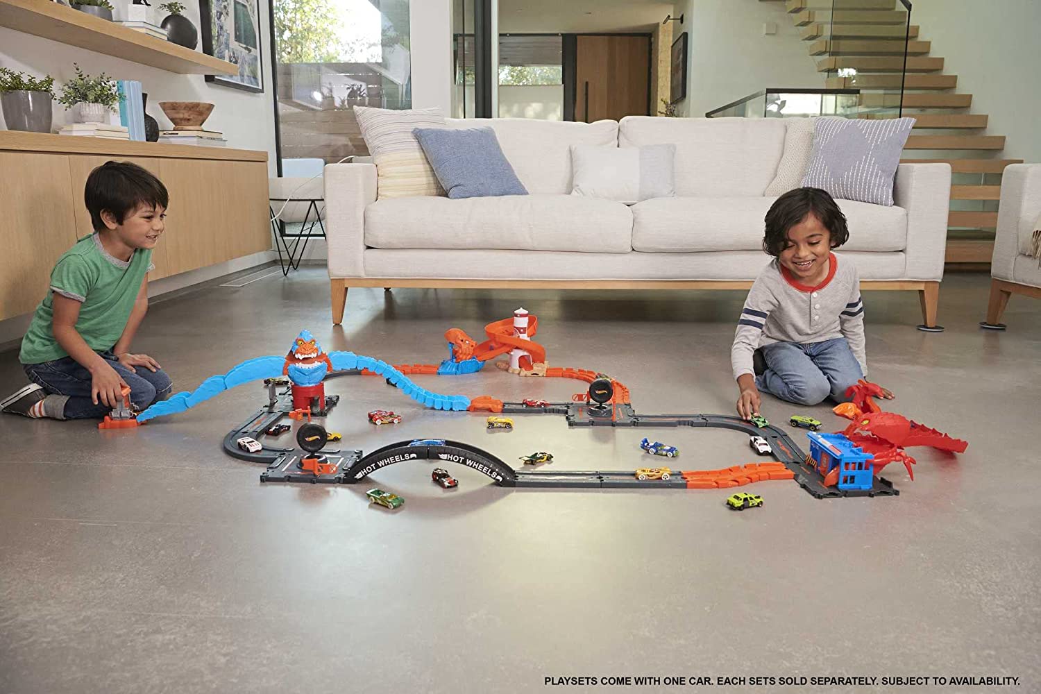 Hot Wheels City, Némesis Pulpo, Pista de Juguete para niños de 4 años en adelante