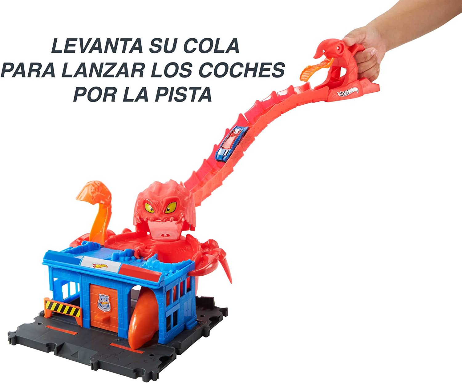 Hot Wheels City, Némesis Escorpión, Pista de Juguete para niños de 4 años en adelante