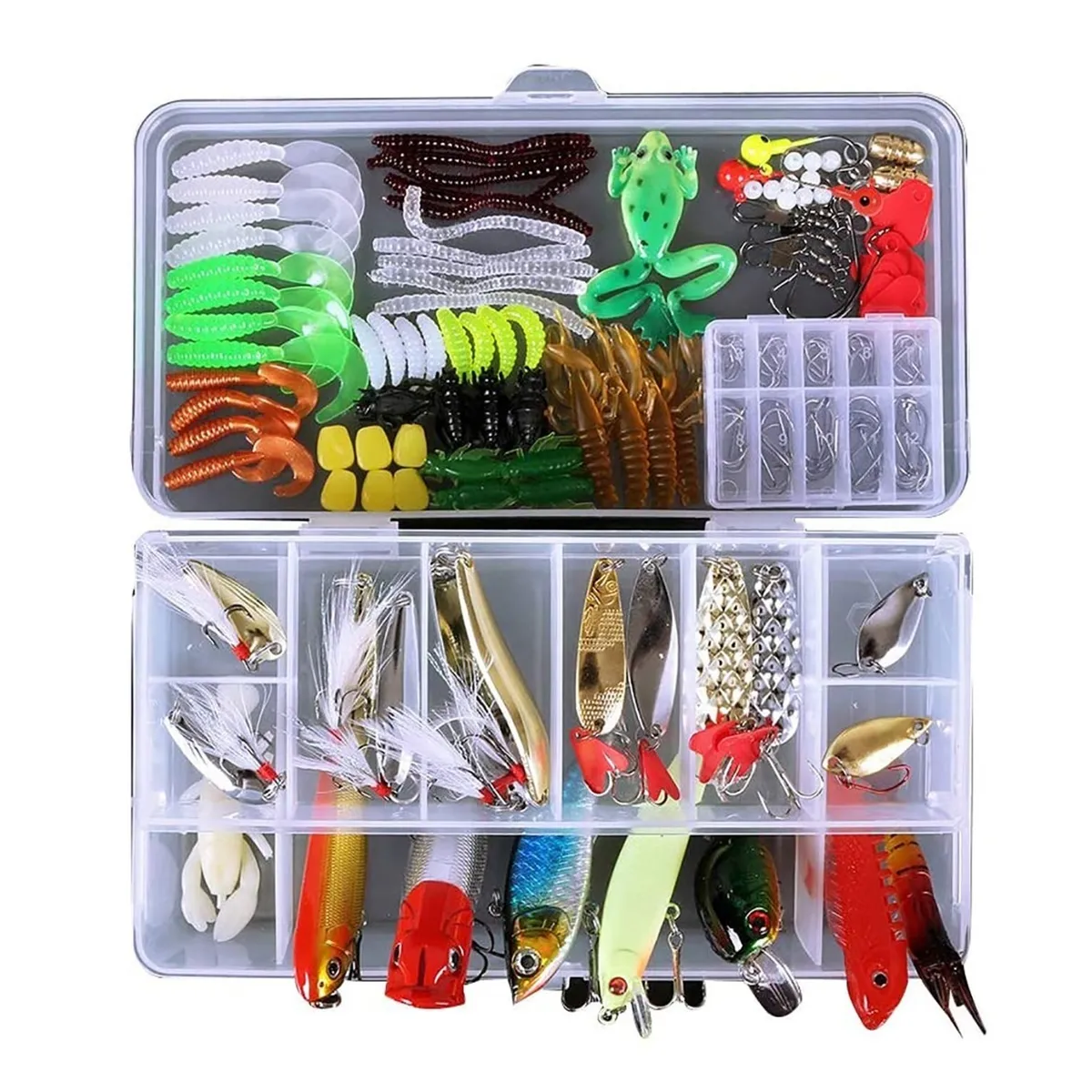 Kit De Accesorios Para Pesca  Señuelos 181 Pzas.