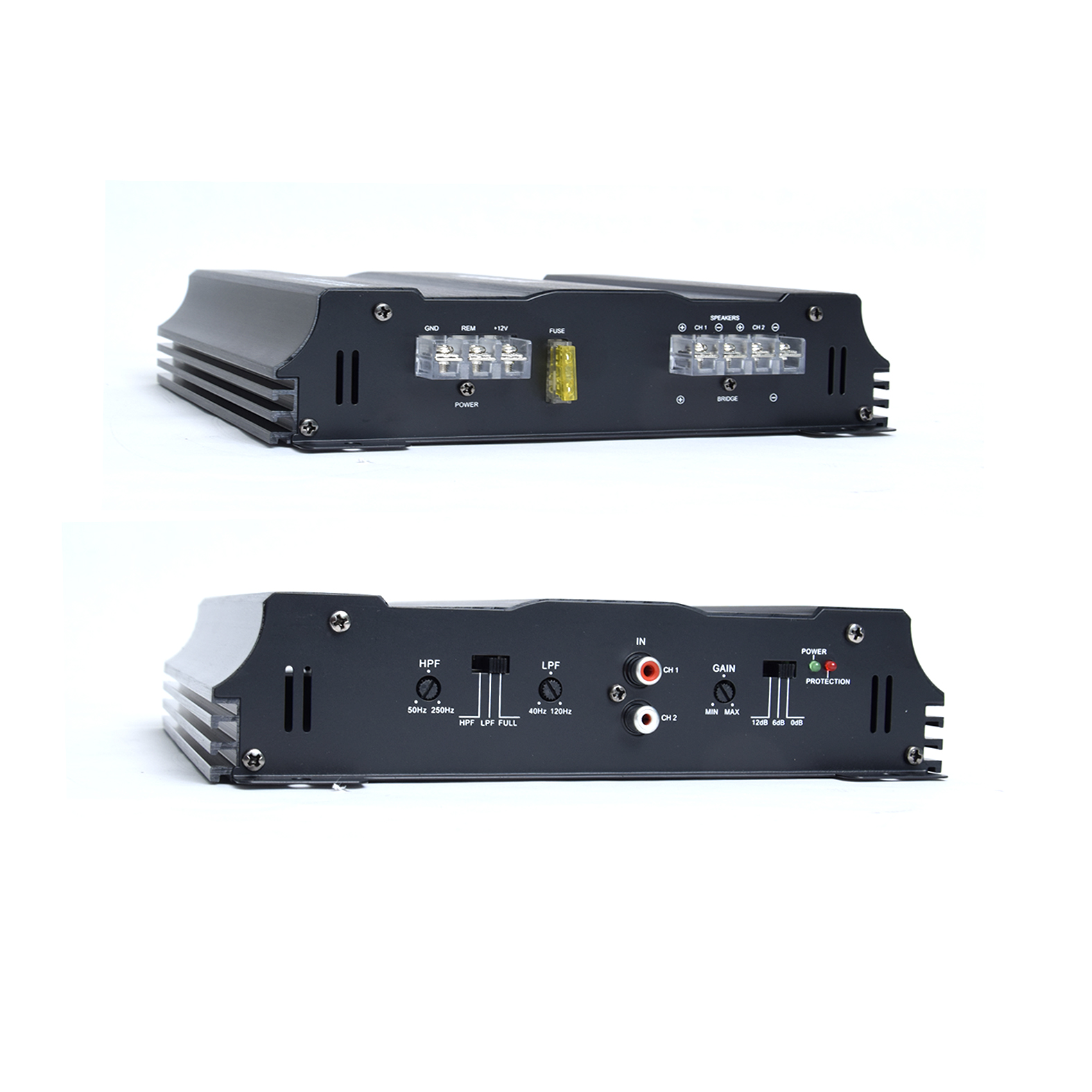 Amplificador para auto 2 Canales Scandaltek 1200w Open Show 2 Ohms-ST-DA6002