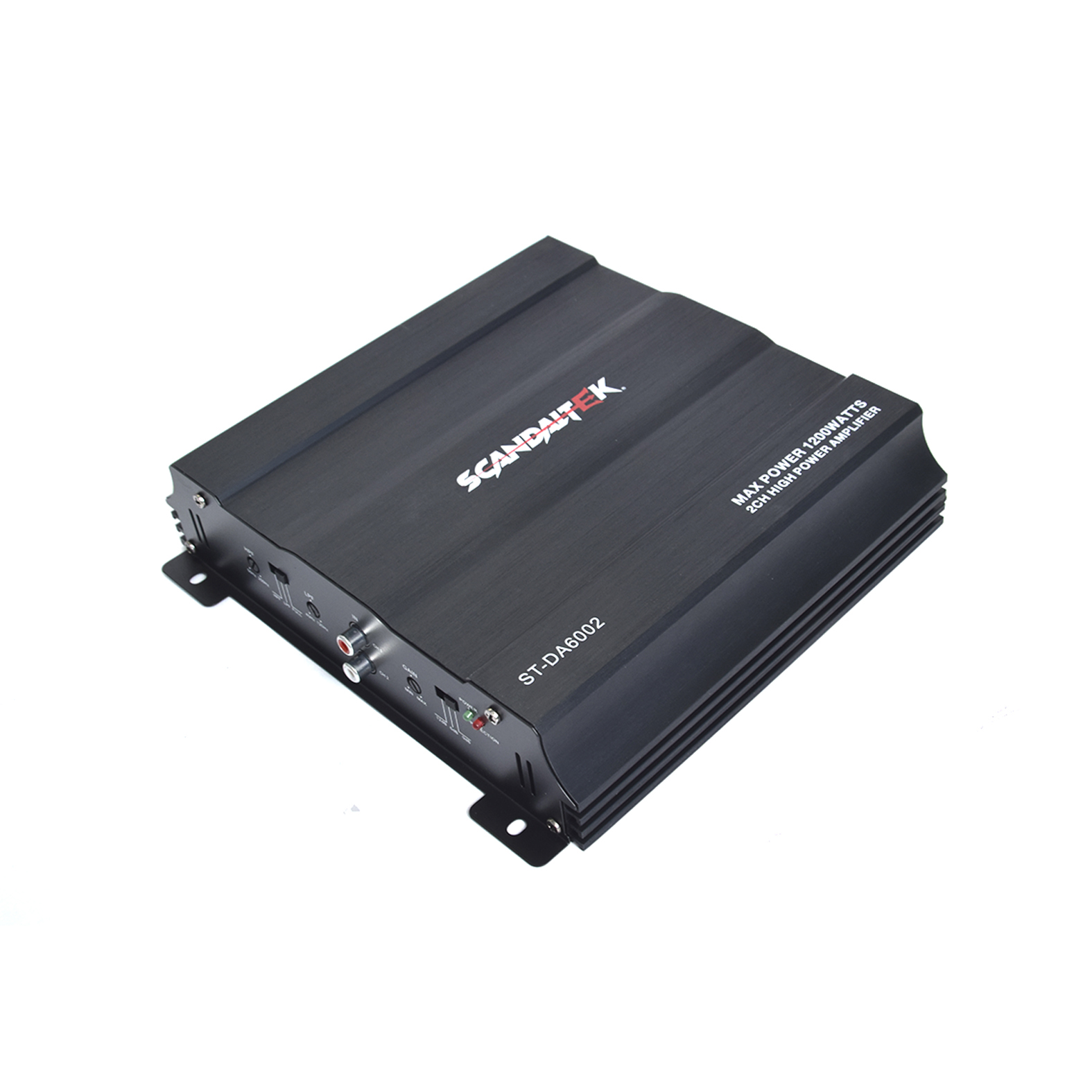 Amplificador para auto 2 Canales Scandaltek 1200w Open Show 2 Ohms-ST-DA6002