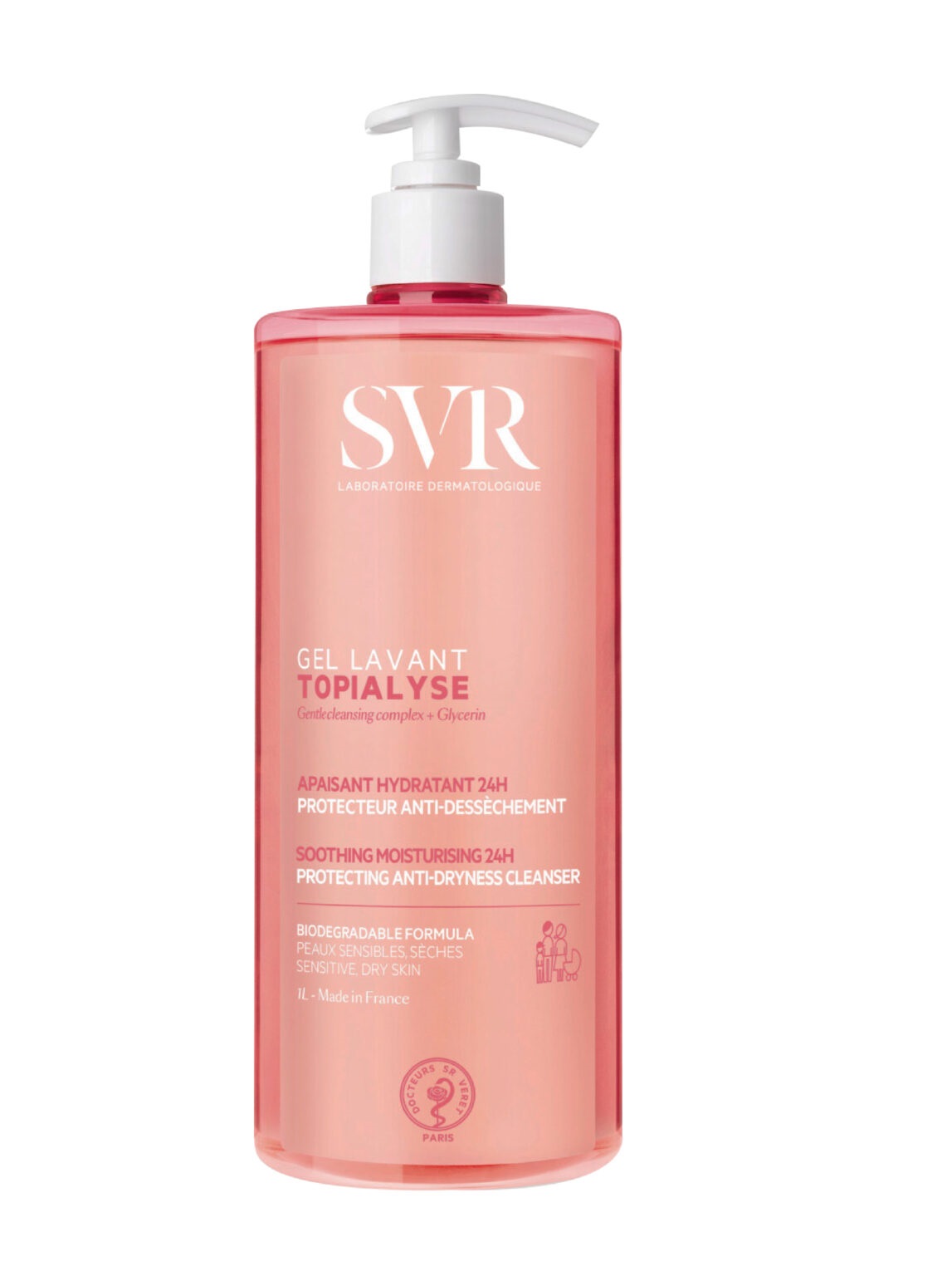 Svr Topialyse Gel Lavante 1 L *dermolimpiador *cuerpo