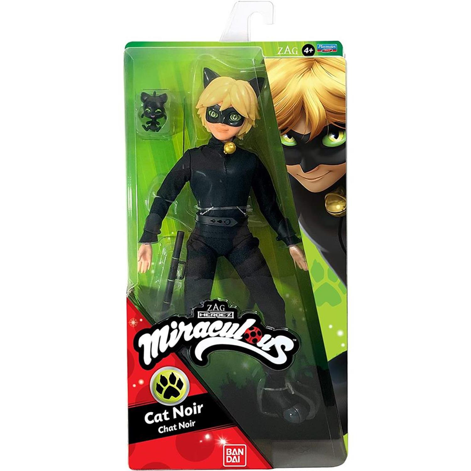 Miraculous Doll Core Cat Noir 27 Cm Zag Heroez.